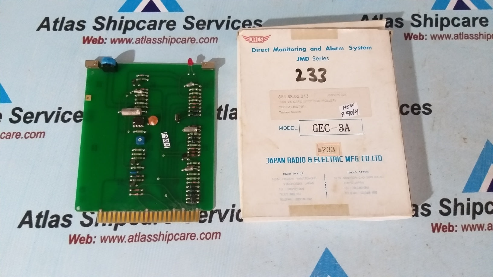 Jrcs GEC-3A Direct Monitoring And Alarm System